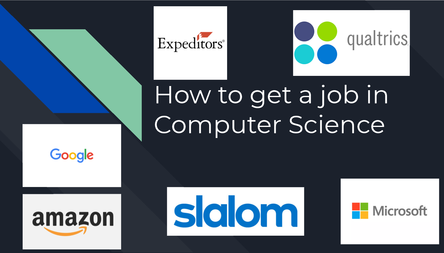 Whiteboard Coders: How to get a job in CS Poster