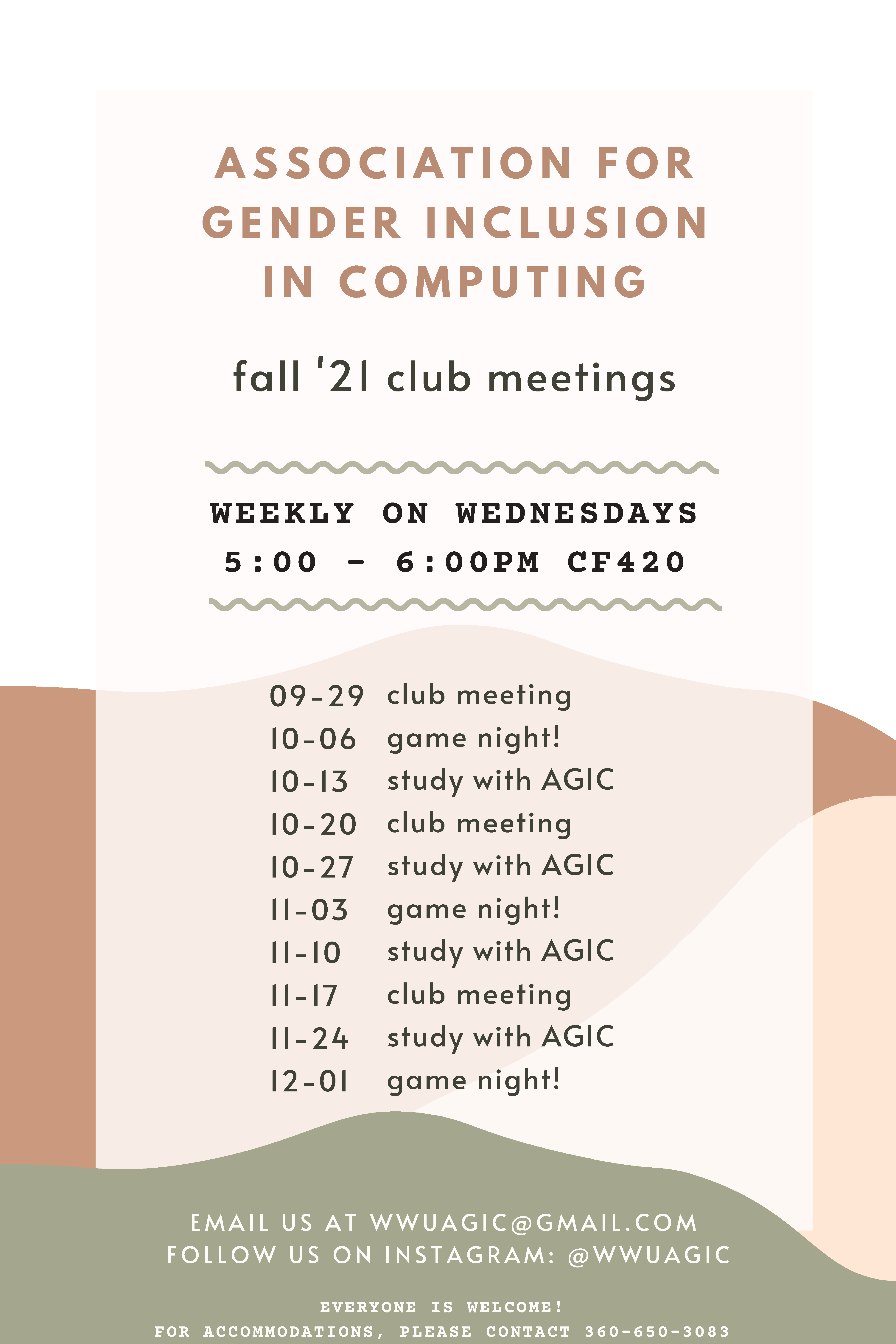 AGIC Fall Meetings Poster