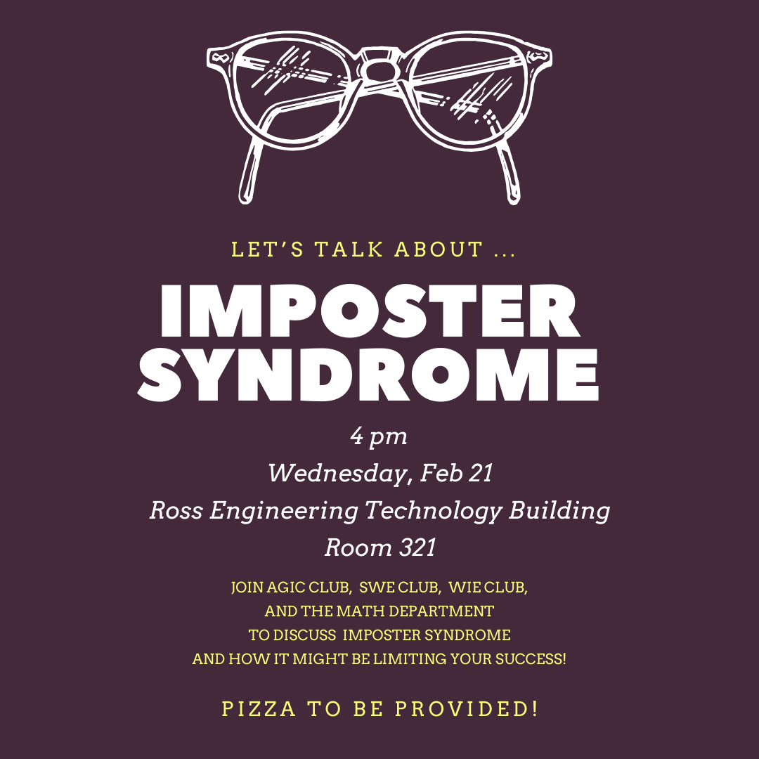 Imposter Syndrome Event Poster