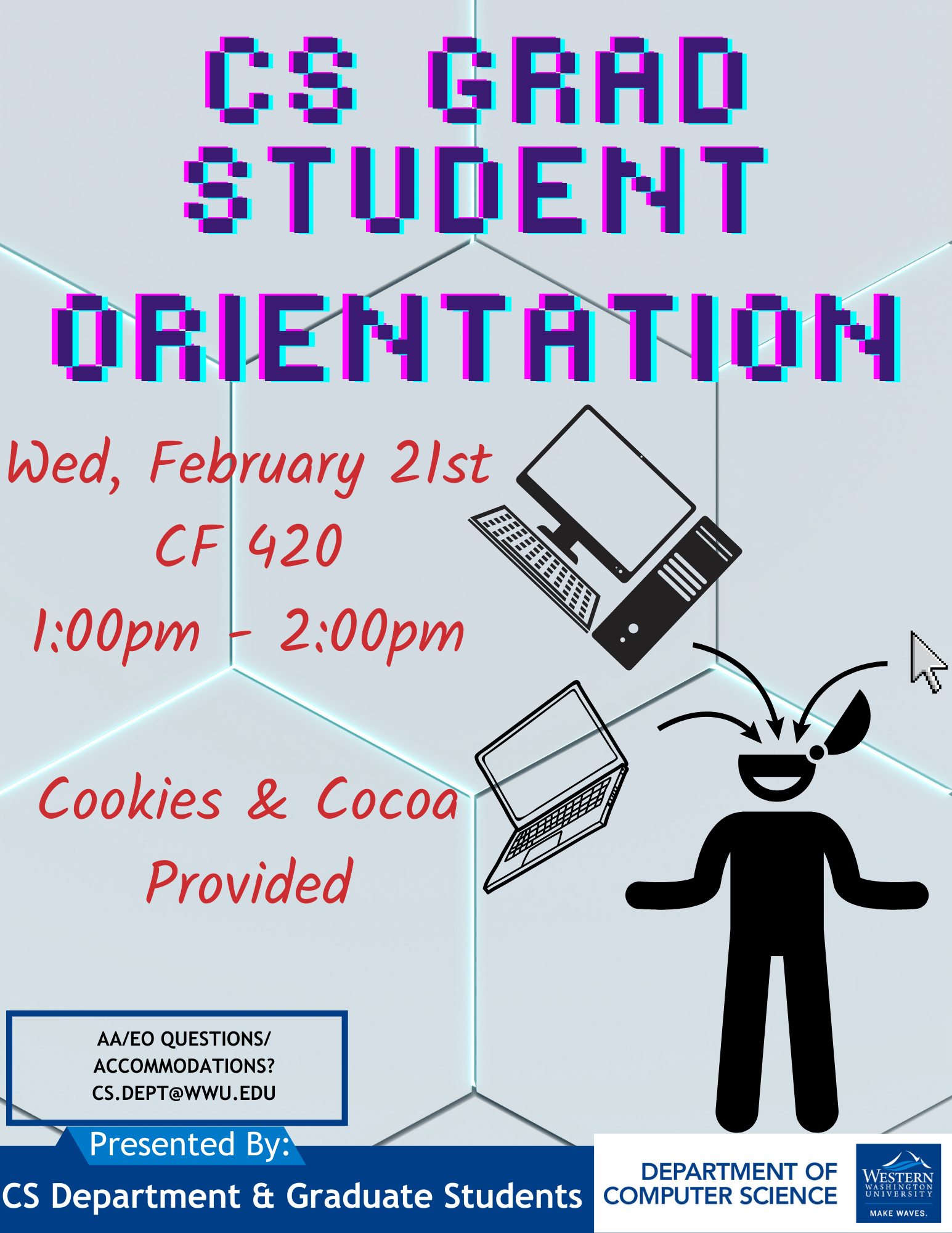 CS Grad Student Orientation Flyer